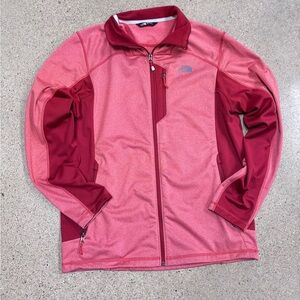 The North Face Men's Two-Tone Red Performance Jacket